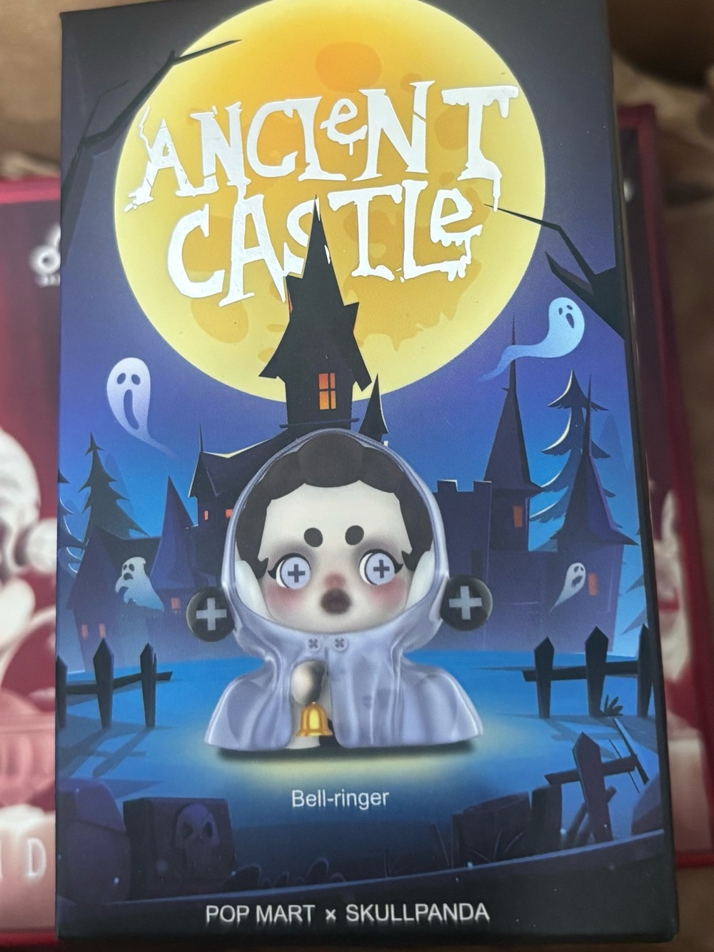 POP MART Skullpanda Ancient Castle Bell-Ringer Figure, Animation Theme